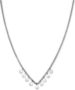 Rosefield Jewellery - Multi Micro Coin Necklace Silver
