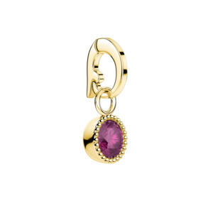 Rosefield Jewellery: Rosefield Jewellery - June Birthstone Charm Gold