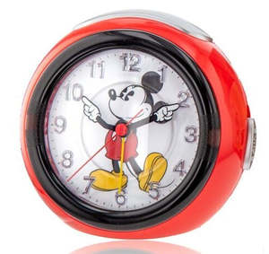 Disney - Mickey Mouse Alarm Clock - Red