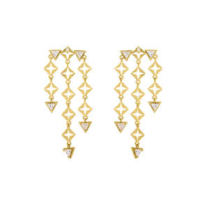 Lindi Kingi Design 1: Lindi Kingi - Byzante Earrings Gold