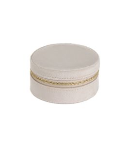 Jewellery Boxes: Edblad - Jewellery Travel Case Velvet Light Clay/Gold