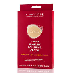 Jewellery Cleaning: Connoisseurs - Gold Polishing Cloth