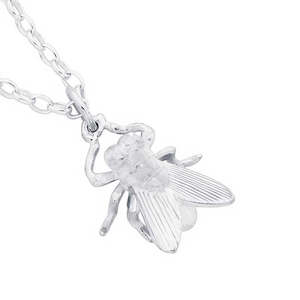 Our Biggest Karen Walker Sale Ever: Karen Walker Fly Pendant - Silver