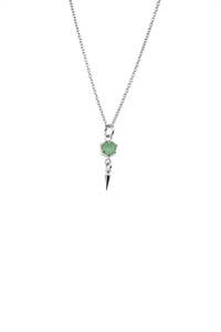 Stolen Girlfriends Acessories Sale: Stolen Girlfriends Club - Precious Punk Spike Necklace