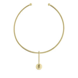 Diva - Eclisse Collier sterling silver yellow gold plated