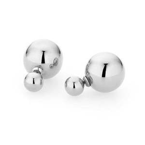 Diva Jewellery: Diva Double Stud - Silver