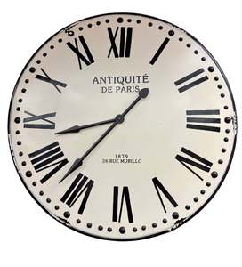 Antiquite De Paris - Wall Clock Extra Large