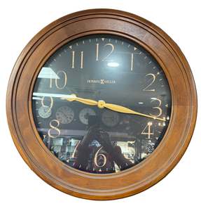 Howard Miller - Wooden & Black Wall Clock