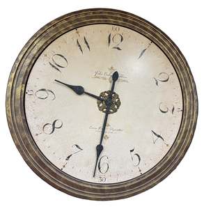 Clocks: Howard Miller - Extra Large Vintage Wall Clock