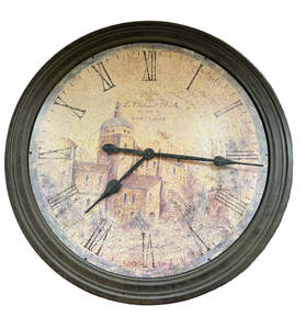 Clocks: Vintage Wall Clock - Extra Large