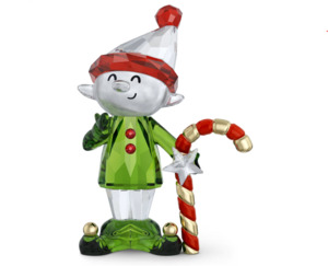 Swarovski - Holiday Cheers Dulcis Elf and Candy Cane