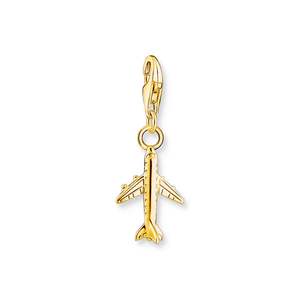 Gifting Under 100: Thomas Sabo CHARMISTA - Yellow Gold Plated Plane Charm