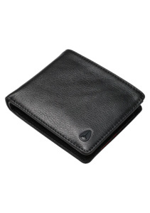 Nixon - Pass Leather Coin Wallet Black