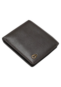 Nixon - Pass Leather Wallet Dark Brown
