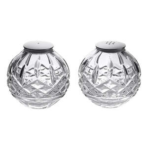 Crystal Living: Waterford Crystal - Lismore Crystal Salt & Pepper Shaker Set
