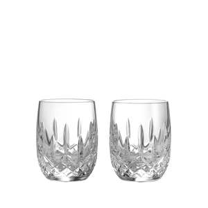 Crystal Living: Waterford - Connoisseur Lismore Round Tumblers Set Of 2