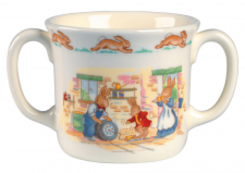 Royal Doulton Bunnykins: Royal Doulton - Bunnykins 2 handled mug