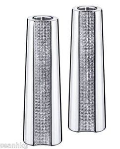 Home Living Decor: Swarovski - Ambiray Candle Holders Set Of 2
