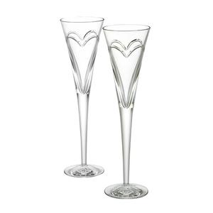 Waterford - Celebration Love Flutes Set Of 2