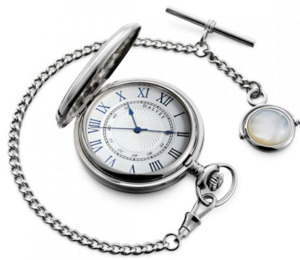 Nurses Watches Fob Watches: Dalvey - Full Hunter Pocket Watch & Albert