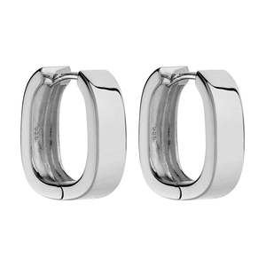 Her: Najo - Elysium Hoop Earrings Silver
