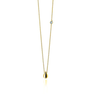 Her: Boh Runga - Drop In The Ocean Pendant Gold Plated