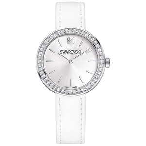 Swarovski Jewellery Sale: Swarovski Watches - Silver Dial With Crystal Around Dial