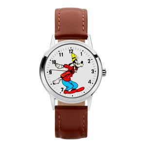 Disney Watches: Disney - Goofy Watch Brown/Silver