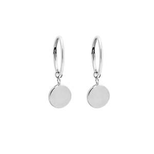 Lindi Kingi Design 1: Divine Disc Sleepers - Silver