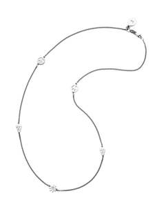 Our Biggest Karen Walker Sale Ever: Karen Walker - Mini Charm Necklace Sterling Silver With Diamond