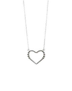 Meadowlark Sale: Meadowlark - Fizzy Heart Necklace Medium SS