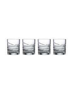 Crystal Living: Royal Doulton - Saturn Nouveau Tumbler Set Of 4