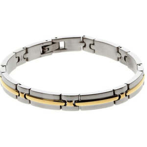 Him: Rochet - Stainless Steel Two Tone Bracelet