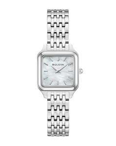 Bulova: Bulova - Ladies Sutton Ladies Quartz Watch Silver