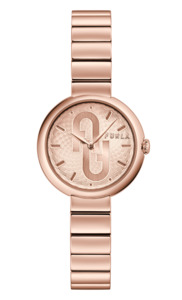 Furla: Furla - Cosy Rose Gold Bracelet Watch