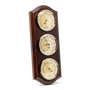 Fischer - Weather Station Brass & Mahogany