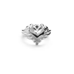 Stolen Girlfriends Club - Chrome Claw Signet Ring Large
