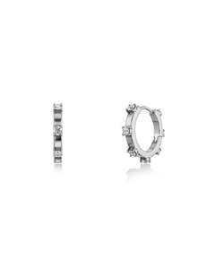 Edblad Jewellery: Edblad - Celeste Hoops Small Steel