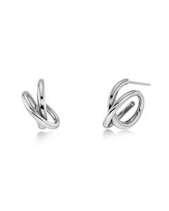 Edblad Jewellery: Edblad - Nouveau Hoops Small Steel