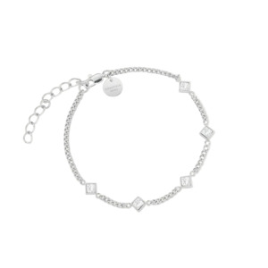 Rosefield Jewellery - Crystal Bracelet Silver