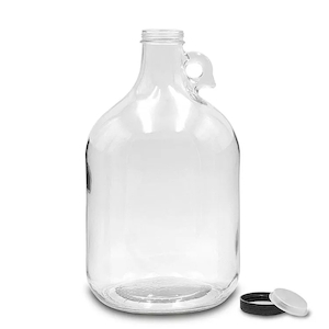 5L GLASS DEMIJOHN WITH SCREW TOP LID - Brew Northland