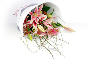 Products: Lotsa Lilies Bouquet, prices from. Briar Rose Flowers