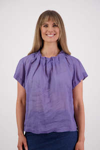 Gift Card: Pia Lavender Ramie Top