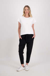 Vogue Black Knit Pant