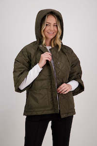 Chap Quilted Khaki Jacket