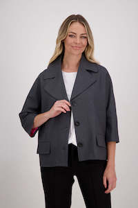 Lori Charcoal Blazer