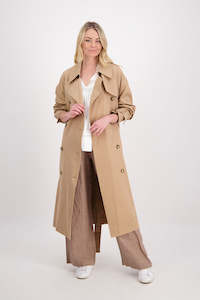 Phoebe Camel Trench Coat