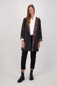 Calder Black Reversible Rain Jacket