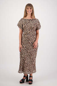 Animal Print: Sassy Leopard Ramie Dress
