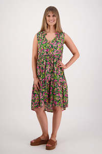 Sabrina Pansy Sundress